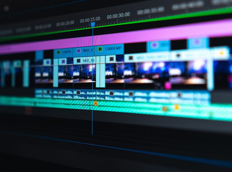 Illustration timeline montage Premiere Pro
