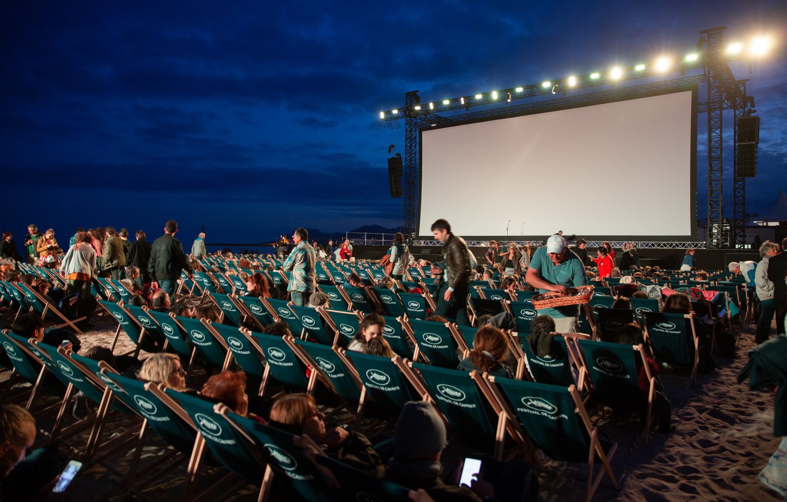 Cinema plein air Cannes Quentin BERGUET
