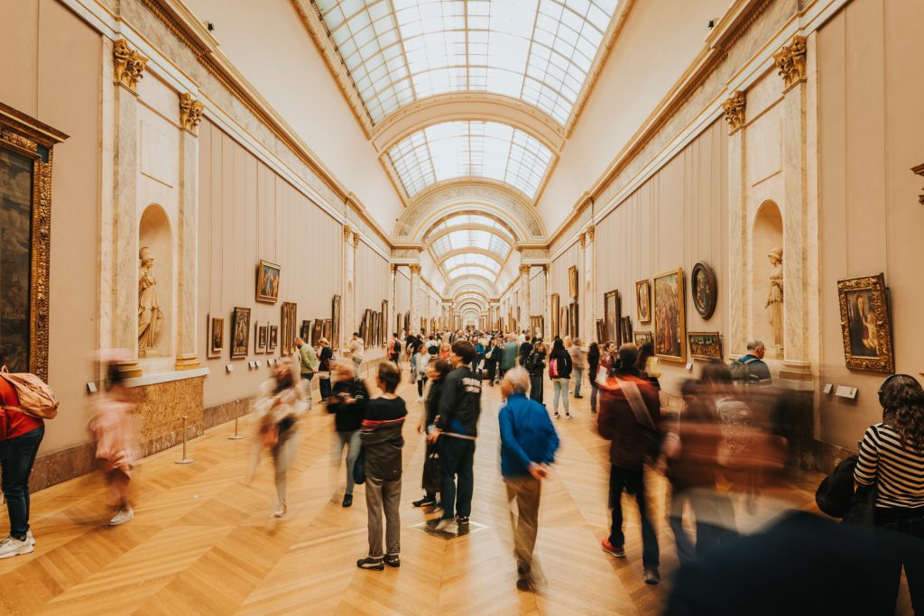 La Grande Galerie du Louvre