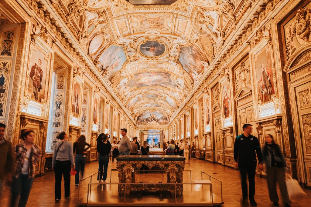 Galerie d’Apollon au Louvre