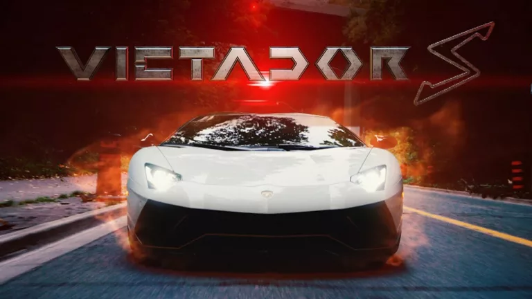 Voiture de sport et effets visuels, projet Victador