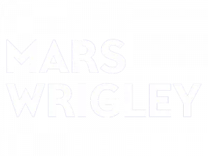 Logo de Mars Wrigley en blanc