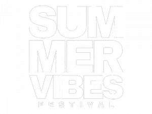 Logo de Summervibes festival en blanc