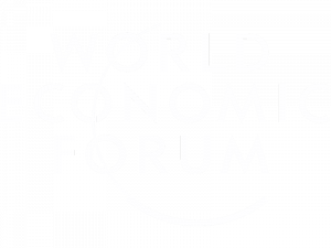 World Economic Forum Logo - Blanc
